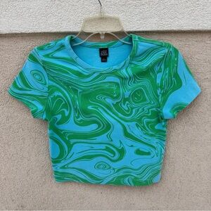 Women’s Wild Fable Swirl Crop Top